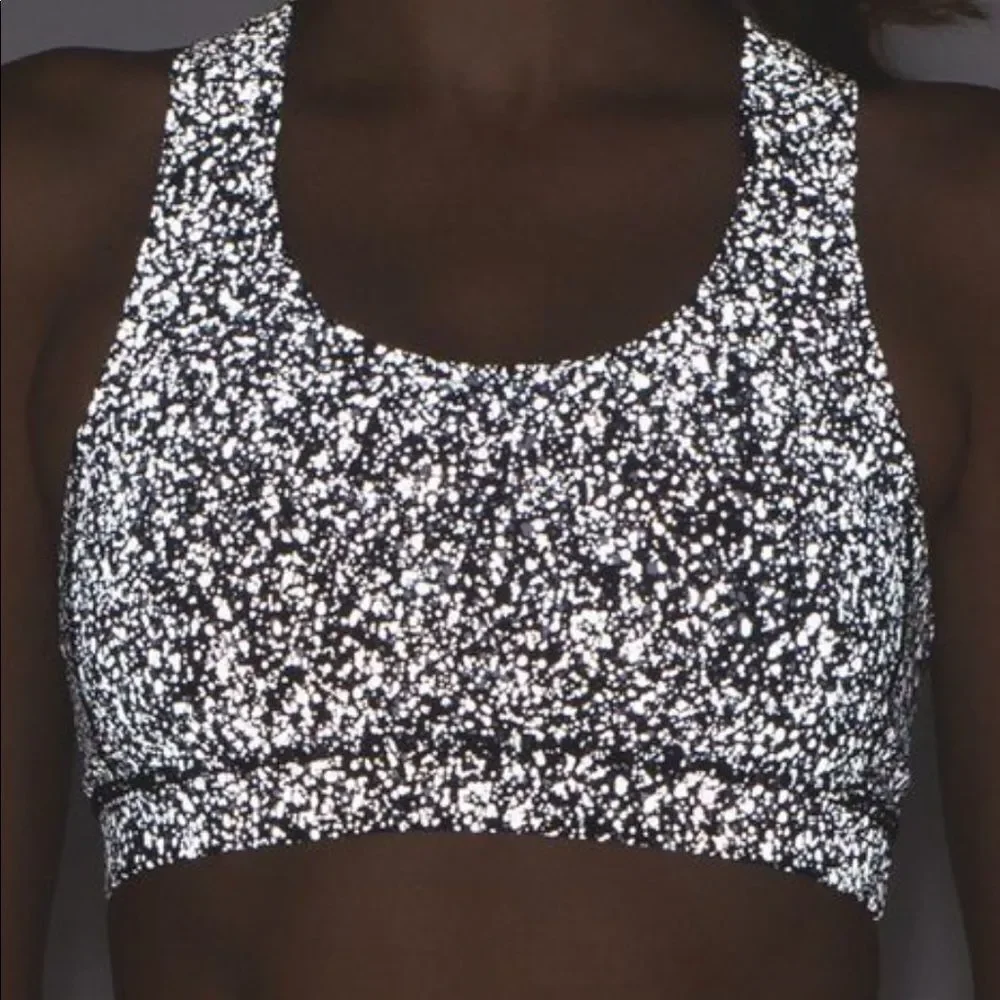 Lululemon All Sport Bra Splatter Reflective